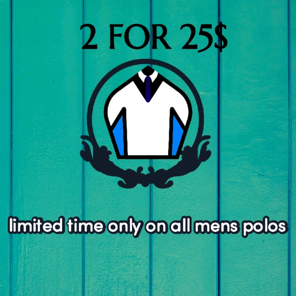 Polos 2 for 25$